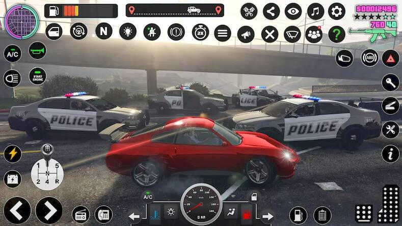  US Cop Duty Police Car Game ( )  