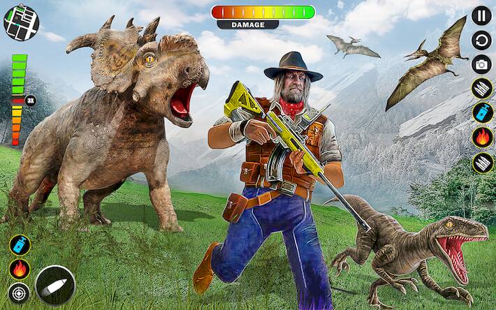  Wild Dinosaur Hunter Zoo Games ( )  