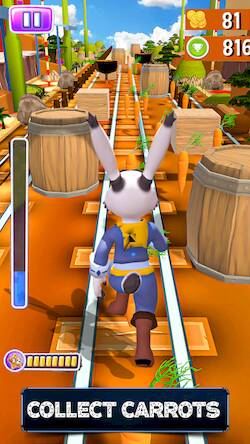  Subway Runner Bunny Run Games ( )  