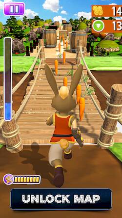  Subway Runner Bunny Run Games ( )  