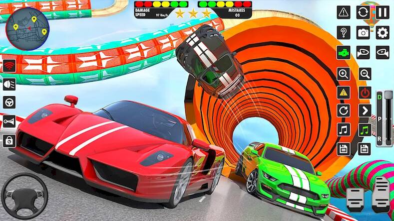  Ramp Car Stunts: GT Car Games ( )  