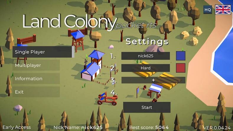  Land Colony: pocket RTS ( )  