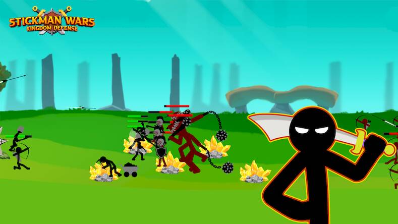  Stickman Wars: Kingdom Defense ( )  