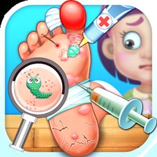 Little Foot Doctor- kids games