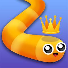 Скачать Snake.io - веселые батл-игры (Много денег) на Андроид
