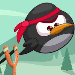 Скачать Angry Penguin (Много монет) на Андроид