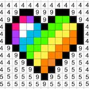 Скачать Color by Number: Pаскраска (Много денег) на Андроид
