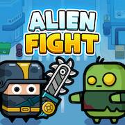 Скачать Alien Fight: Police vs Zombie (Много денег) на Андроид