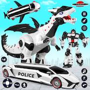  Limo Car Dino Robot Car Game ( )  