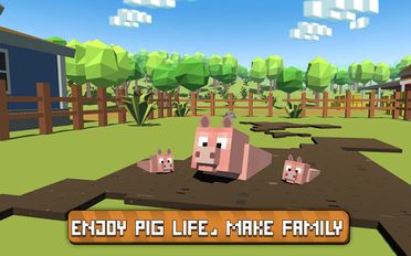  Blocky Pig Simulator 3D (  )  