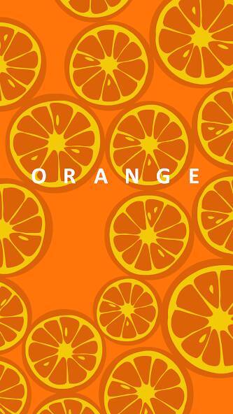  orange ( )  