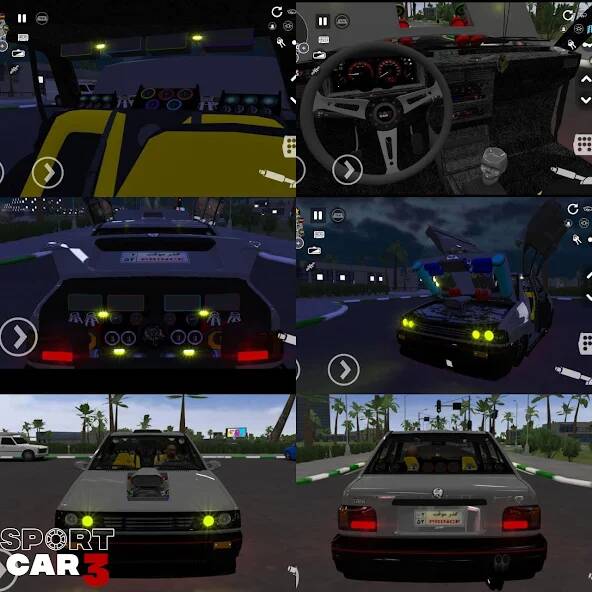  Sport car 3 : Taxi & Police -  ( )  