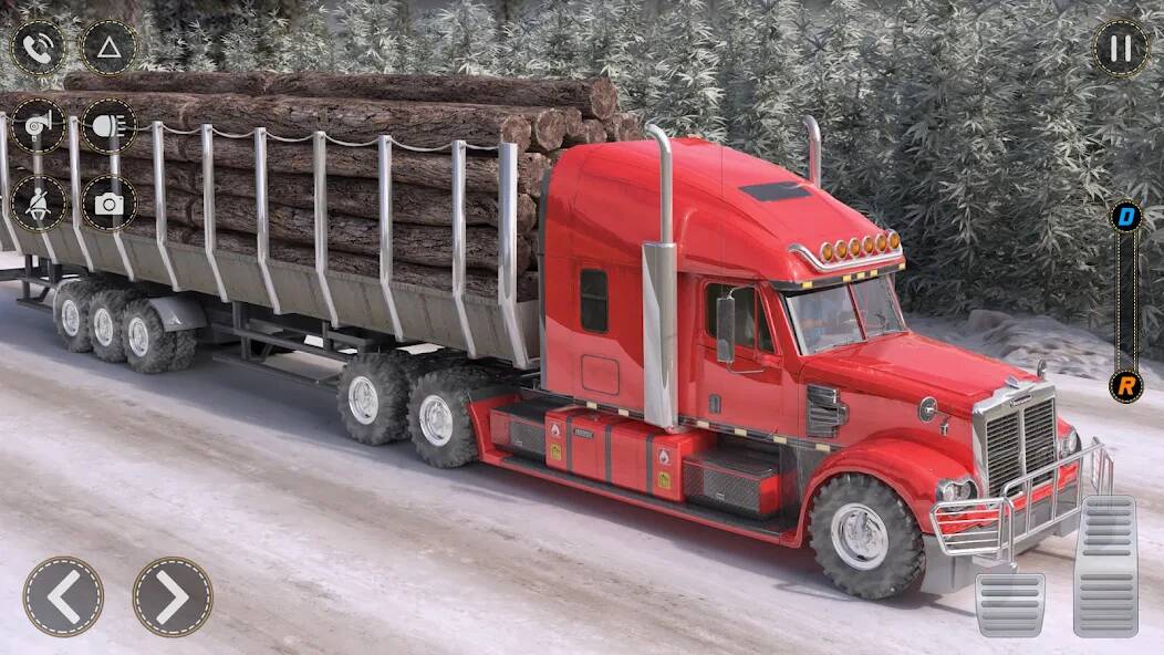  Mud Truck Snow Driving Game 3d ( )  