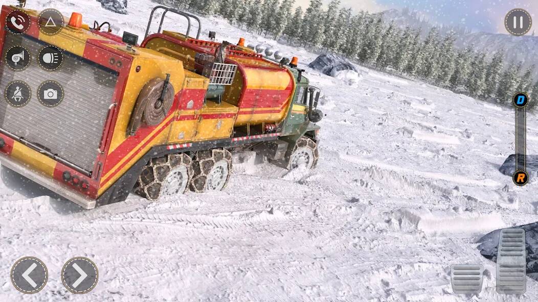  Mud Truck Snow Driving Game 3d ( )  