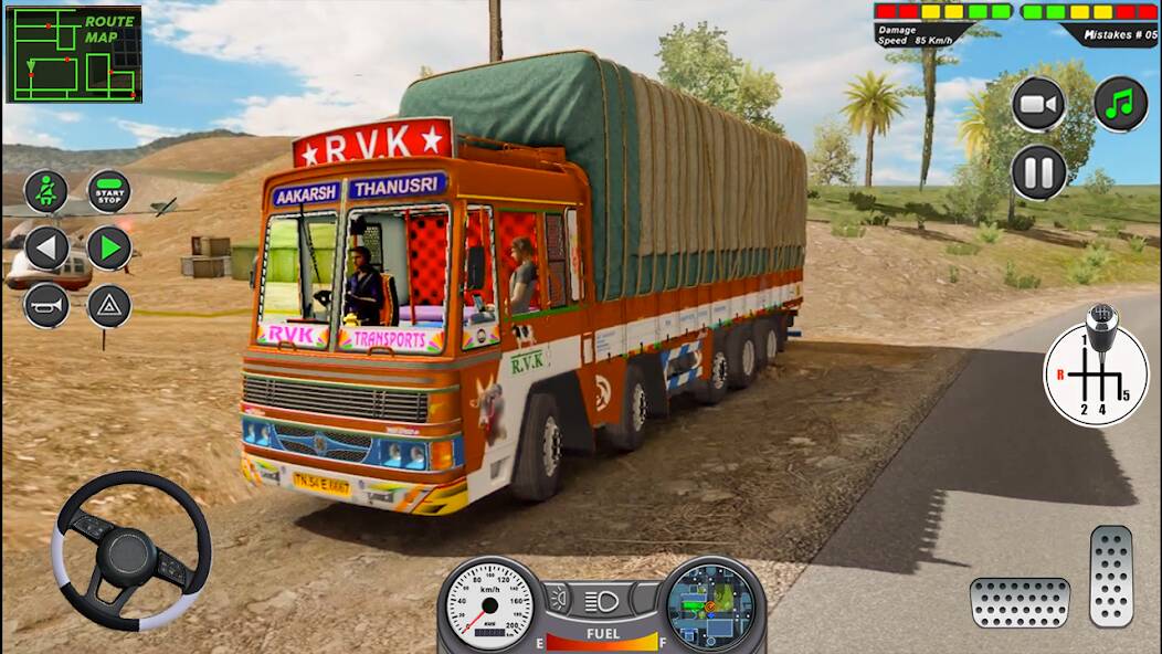  Indian Heavy Truck Delivery 3D ( )  