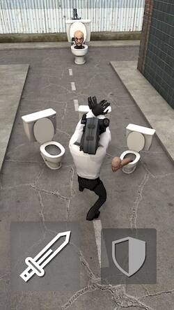 Скачать Toilet Fight (Разблокировано все) на Андроид