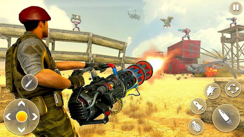  Desert Gunner Machine Gun Game ( )  