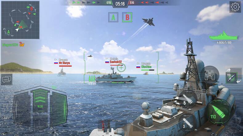  Force of Warships:  PvP ( )  