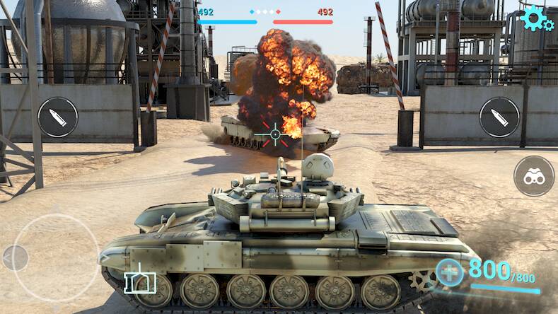  Tanks Battlefield: PvP Battle ( )  