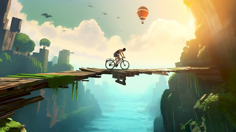 Скачать BMX bike xtreme sky surfer (Разблокировано все) на Андроид