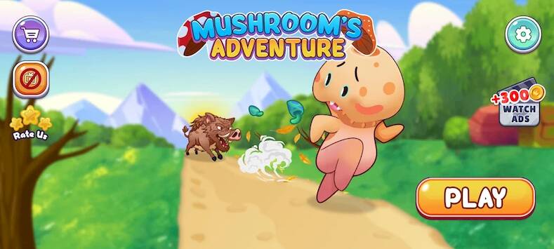  Mushroom war: Jungle Adventure ( )  