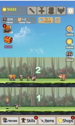  Idle Tower:Endless Heroes ( )  