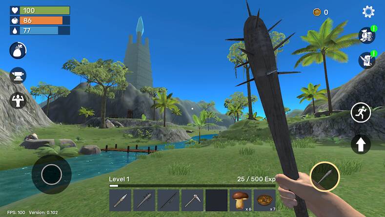  Uncharted Island: Survival RPG ( )  