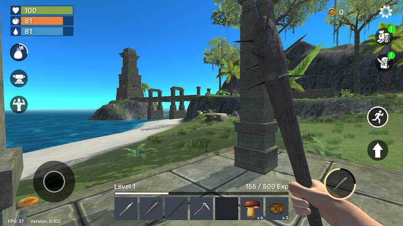  Uncharted Island: Survival RPG ( )  
