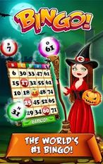   Bingo Halloween Party Game (  )  