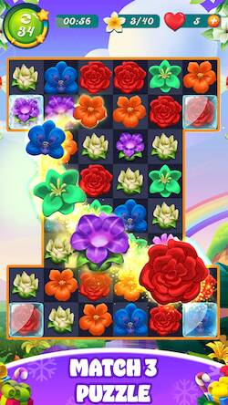  Bloom Rose - Match 3 Puzzles ( )  