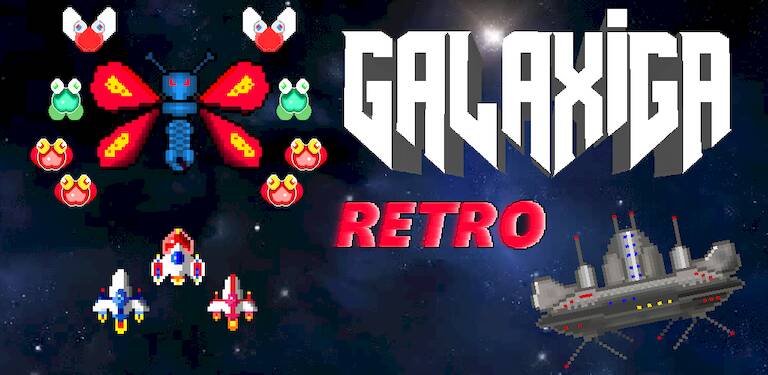  Galaxiga Retro Arcade Action ( )  