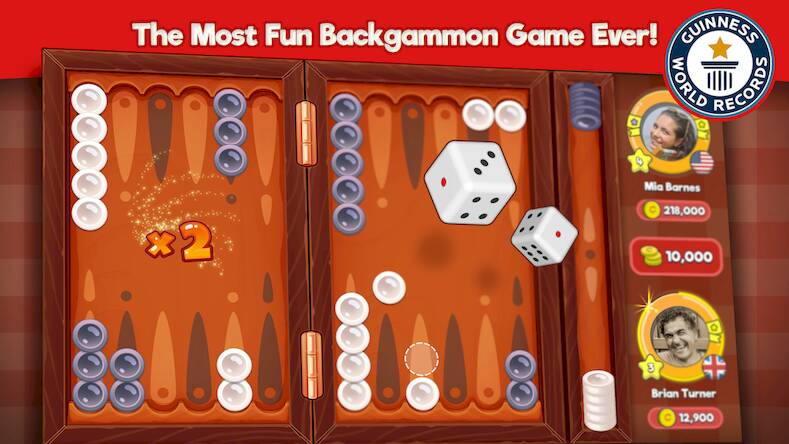  Backgammon Stars: Board Game ( )  