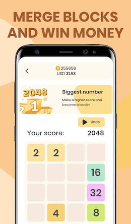  2048 - Solve and earn money! ( )  