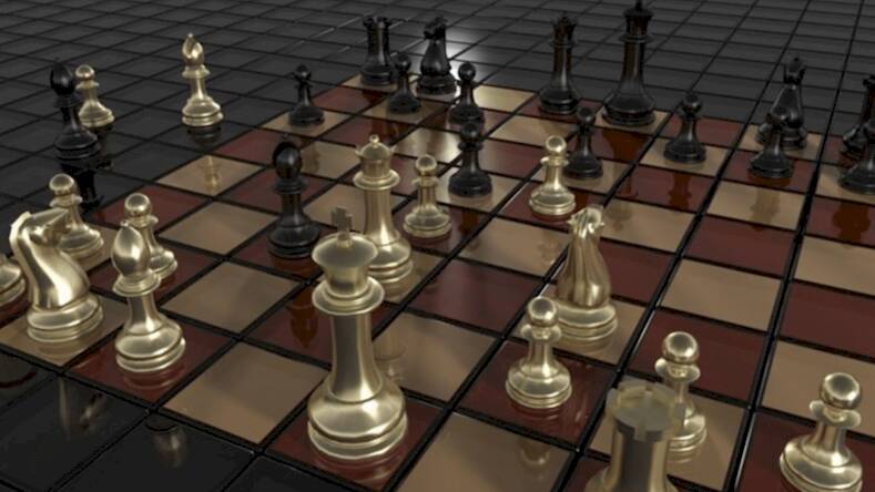  3D Chess Game ( )  