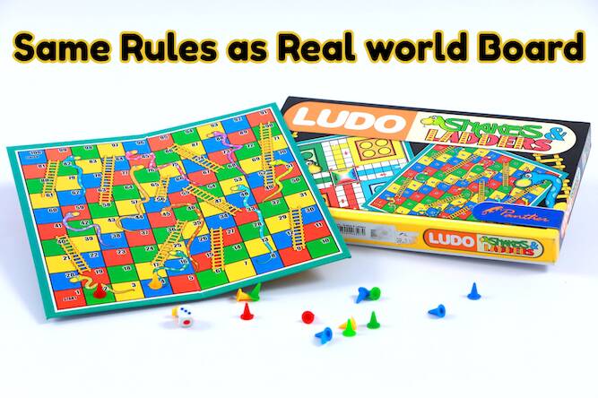  Snakes and ladders game Easy ( )  