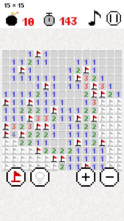  Minesweeper-Brain train puzzle ( )  
