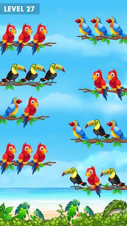  Bird Sort Color Puzzle Game 3D ( )  