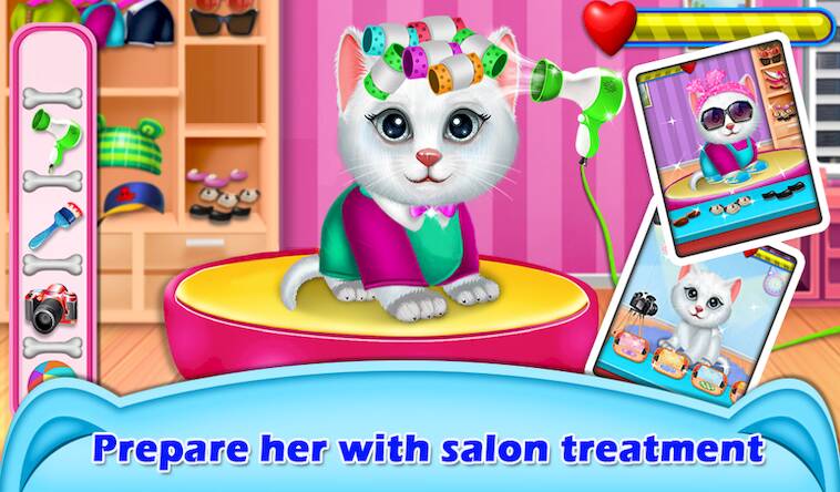  My Kitty Salon Makeover Games ( )  