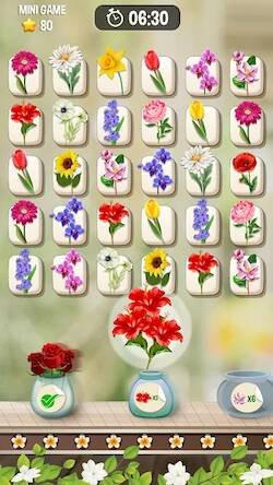  Zen Blossom: Flower Tile Match ( )  