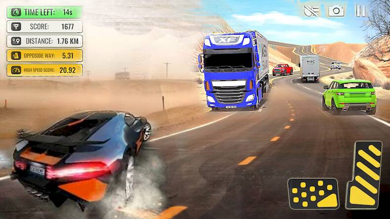  Car Highway Racing Game ( )  