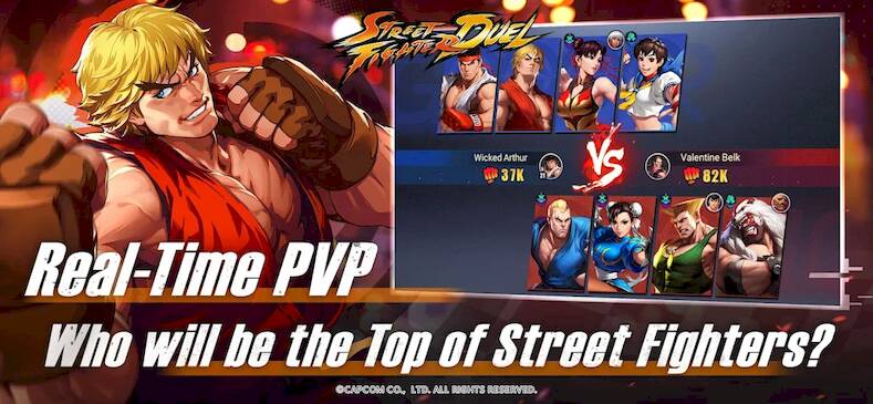  Street Fighter Duel - Idle RPG ( )  