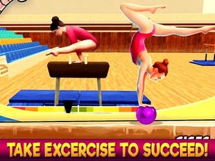   Gymnastic Girl Athlete  (  )  