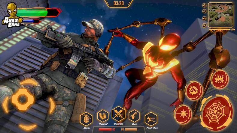  Iron Super Hero - Spider Games ( )  