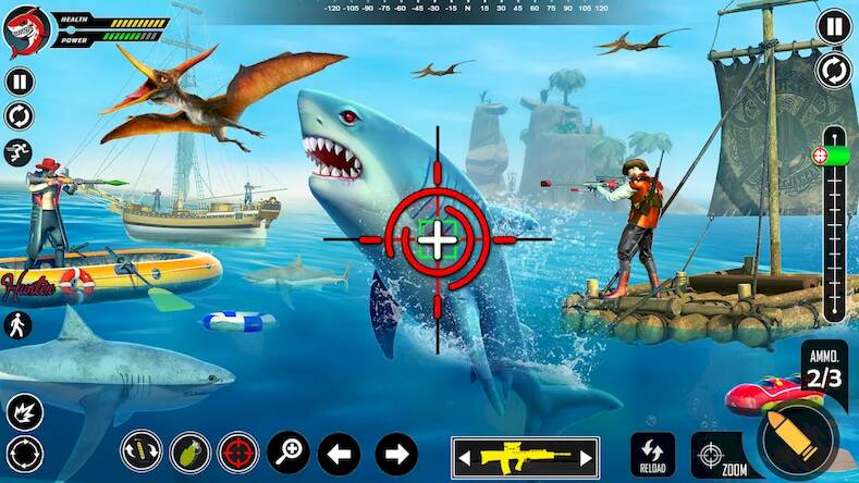  Shark Attack FPS Sniper Game ( )  