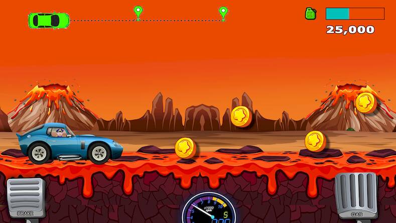  Car Driving Hill Racing Game ( )  