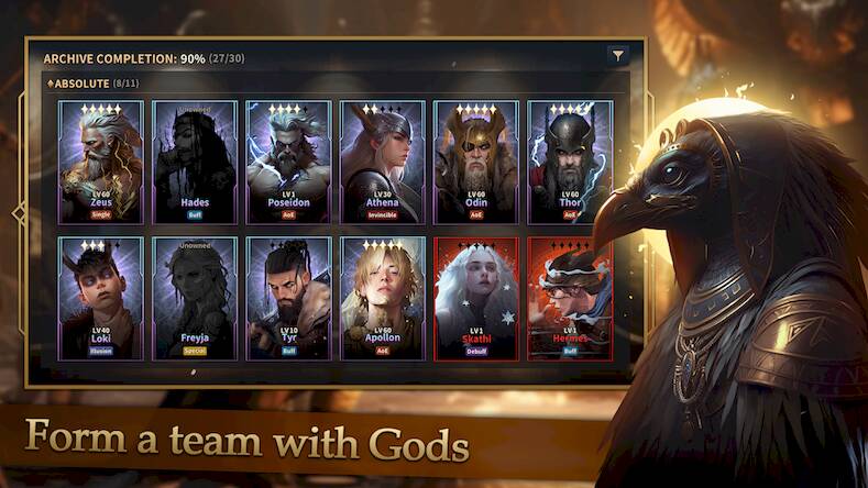  Gods Raid : Team Battle RPG ( )  