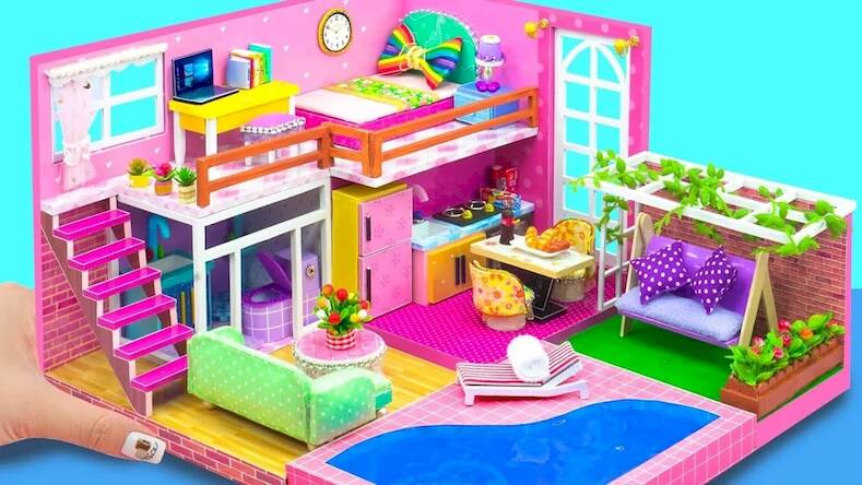  Girl Doll House Design Games ( )  