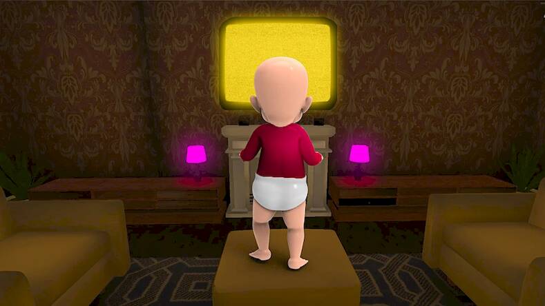  Baby in Pink Horror Games 3D ( )  