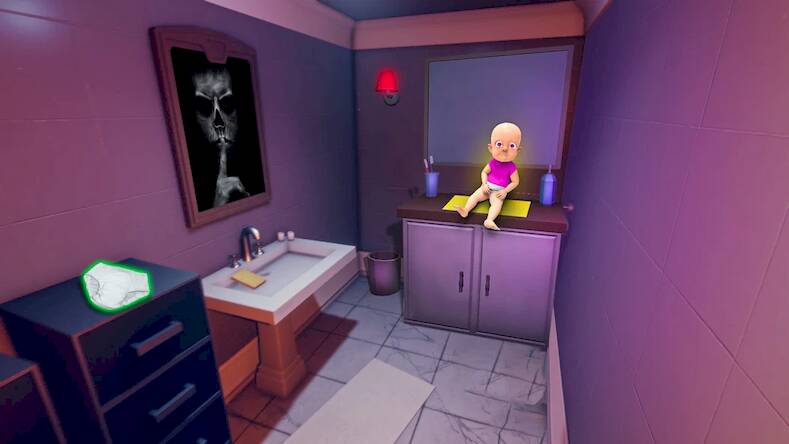  Baby in Pink Horror Games 3D ( )  