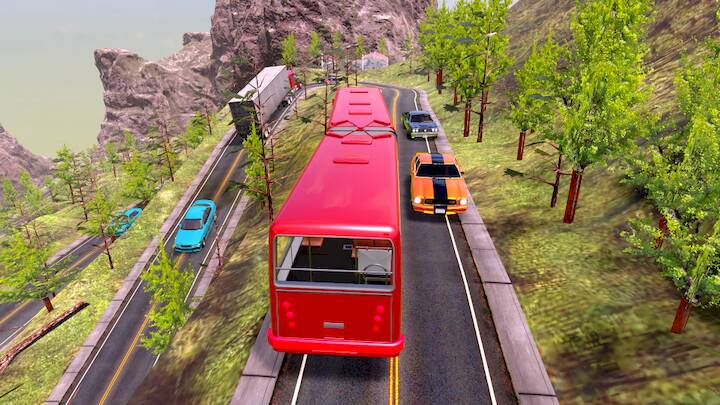  Risky Road: Hilly Bus Driver ( )  